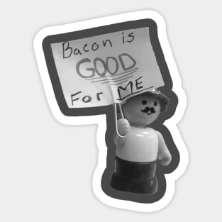 Bacon is Good for Me Sticker